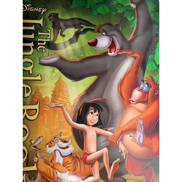 Disney Classics The Jungle Book Original Movie Poster 40" X 27" - Picture 3 of 10